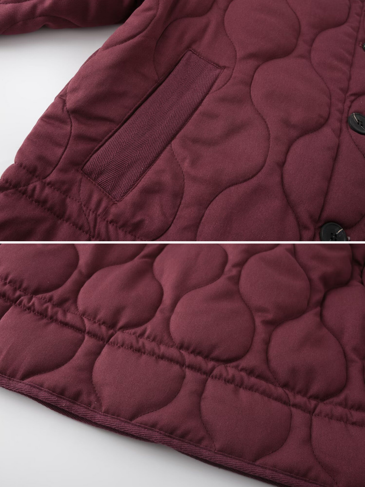 Declan Quilted Drawstring Jacket