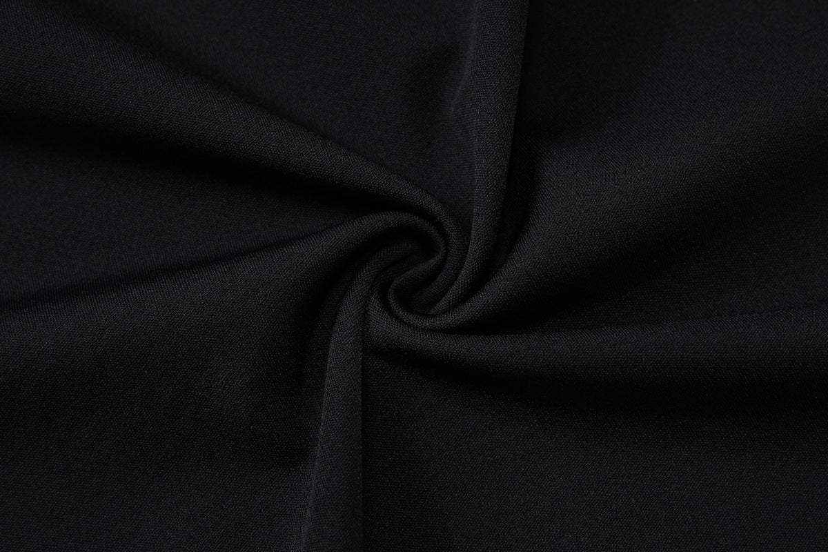 Strapless Contrast Bust Panel A Line Mini Dress