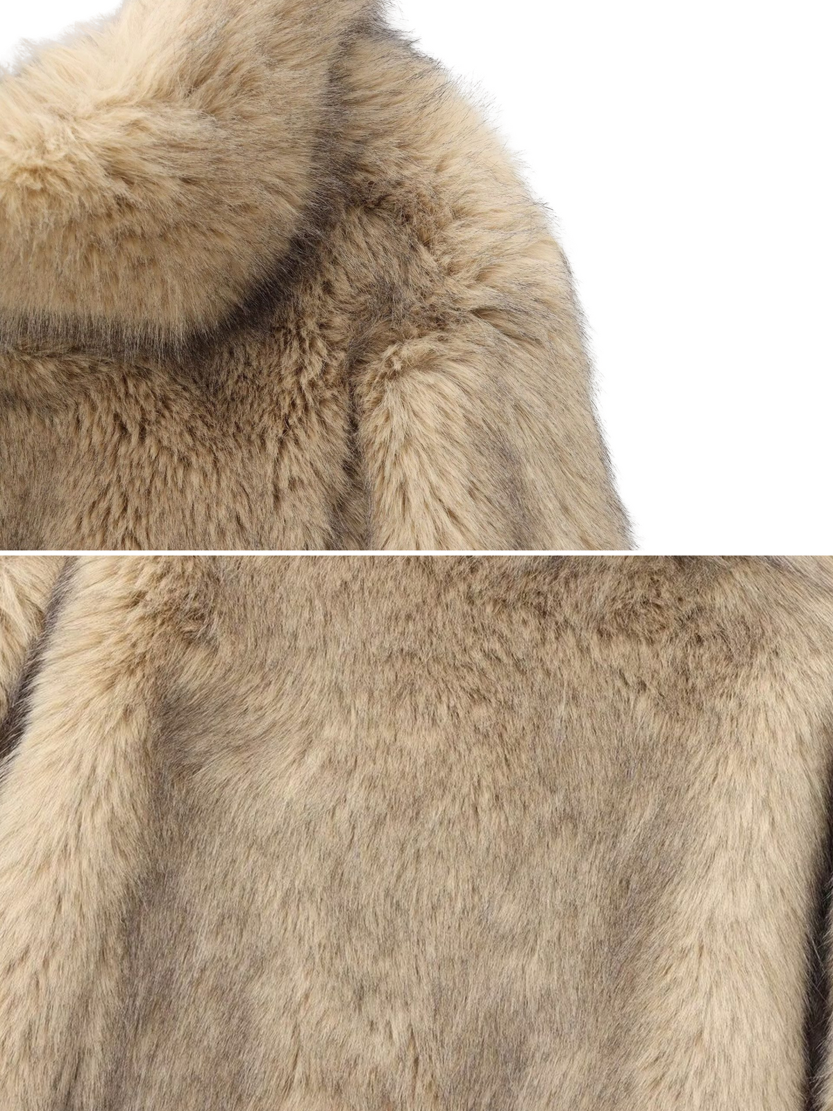 Thea Plush Faux Fur Jacket