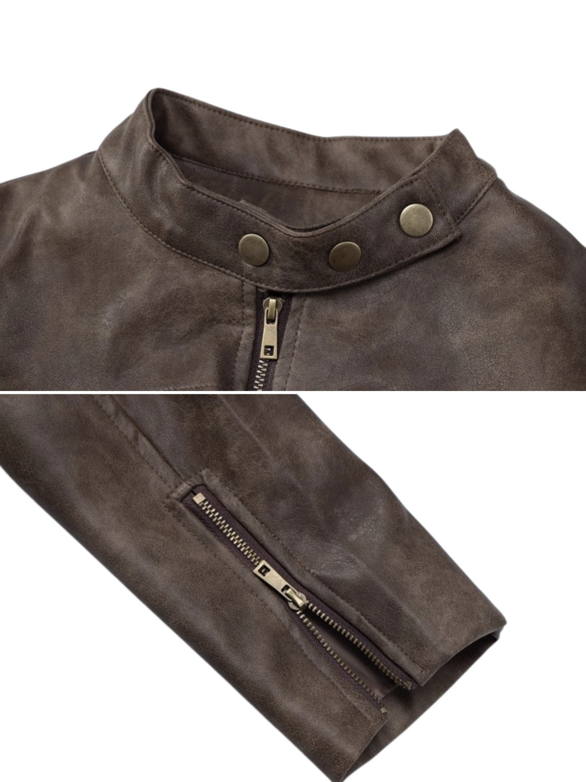 Carter Distressed Leather Jacket