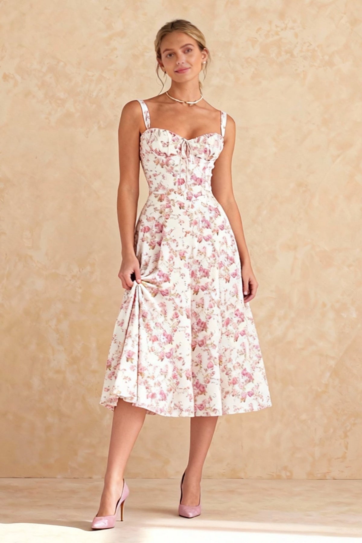 Romantic Floral Dress
