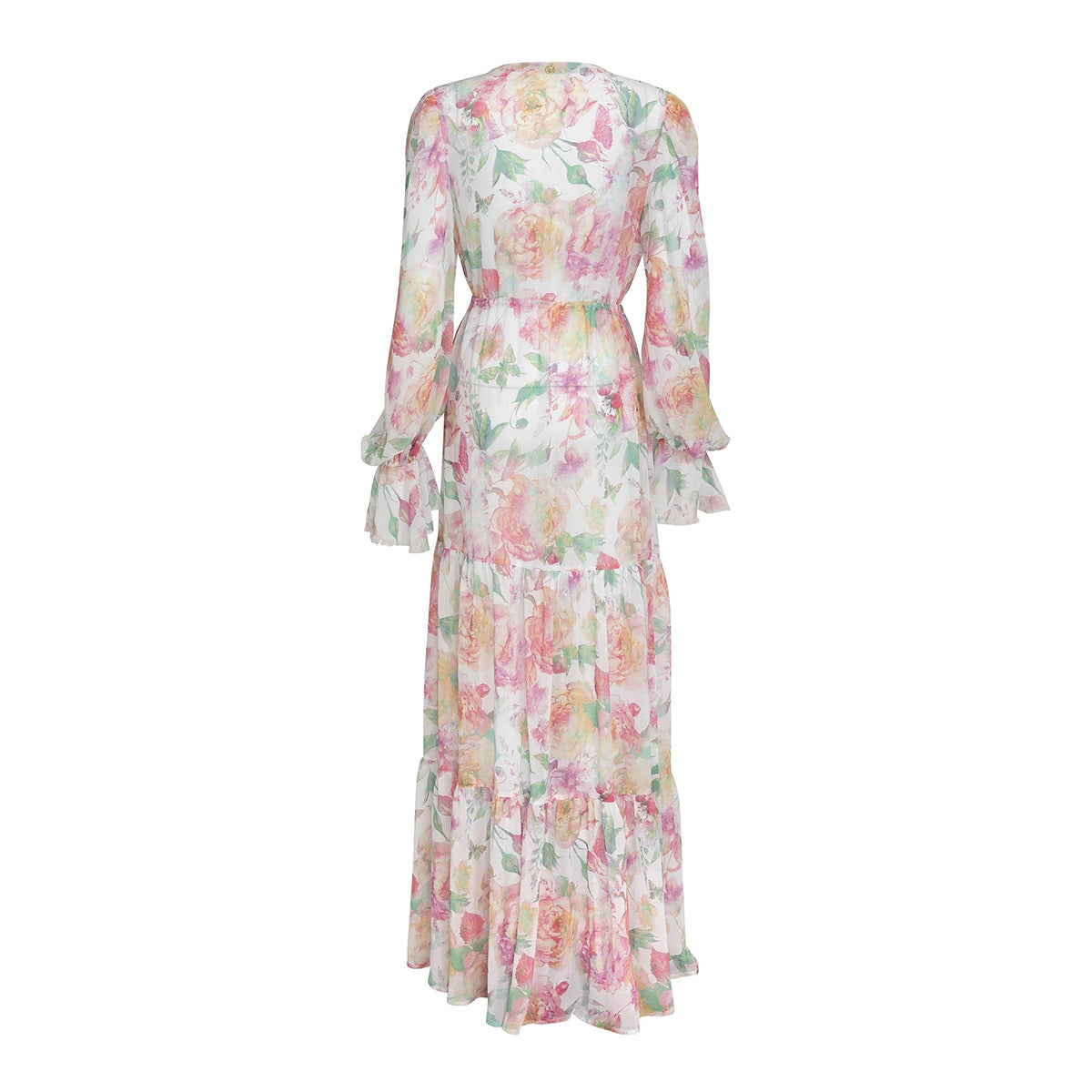 Hattie Pastel Floral String Bikini & Cover-Up Set