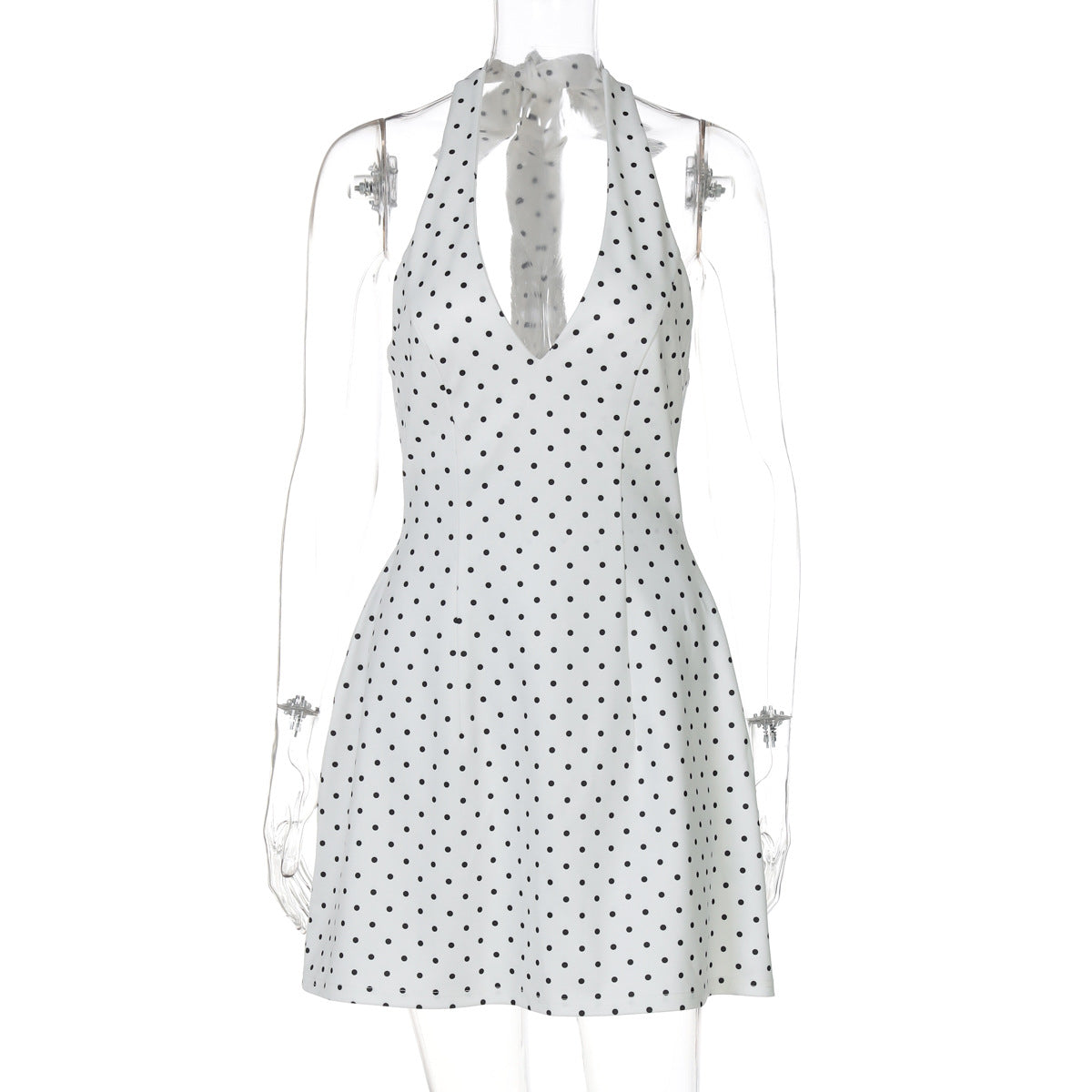 Maahi Printed Halter Dress