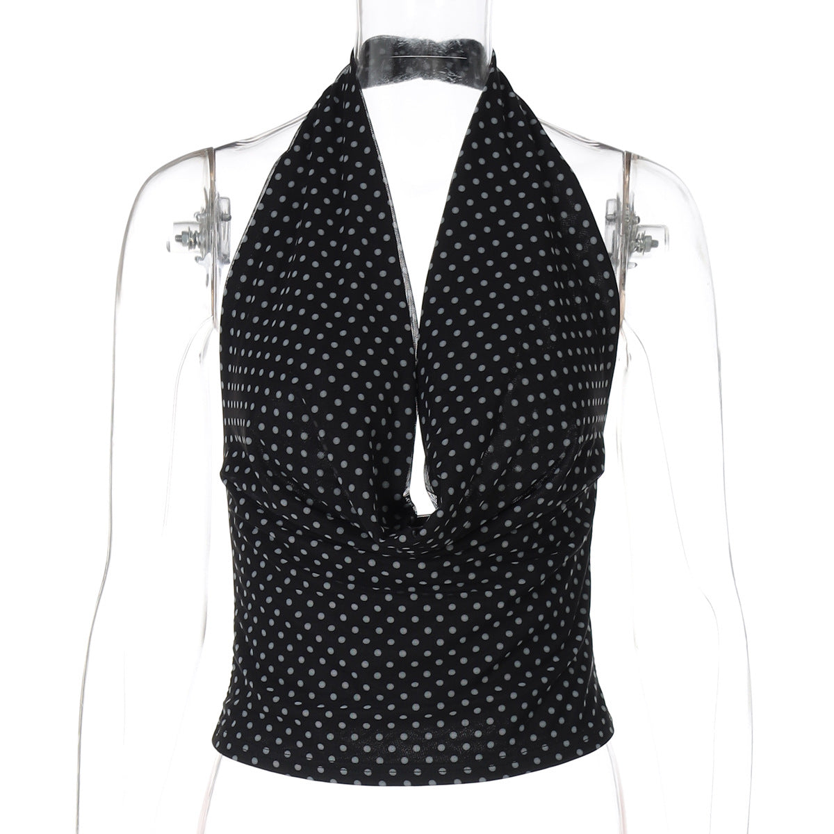 Joan Polka Dot Halter Top