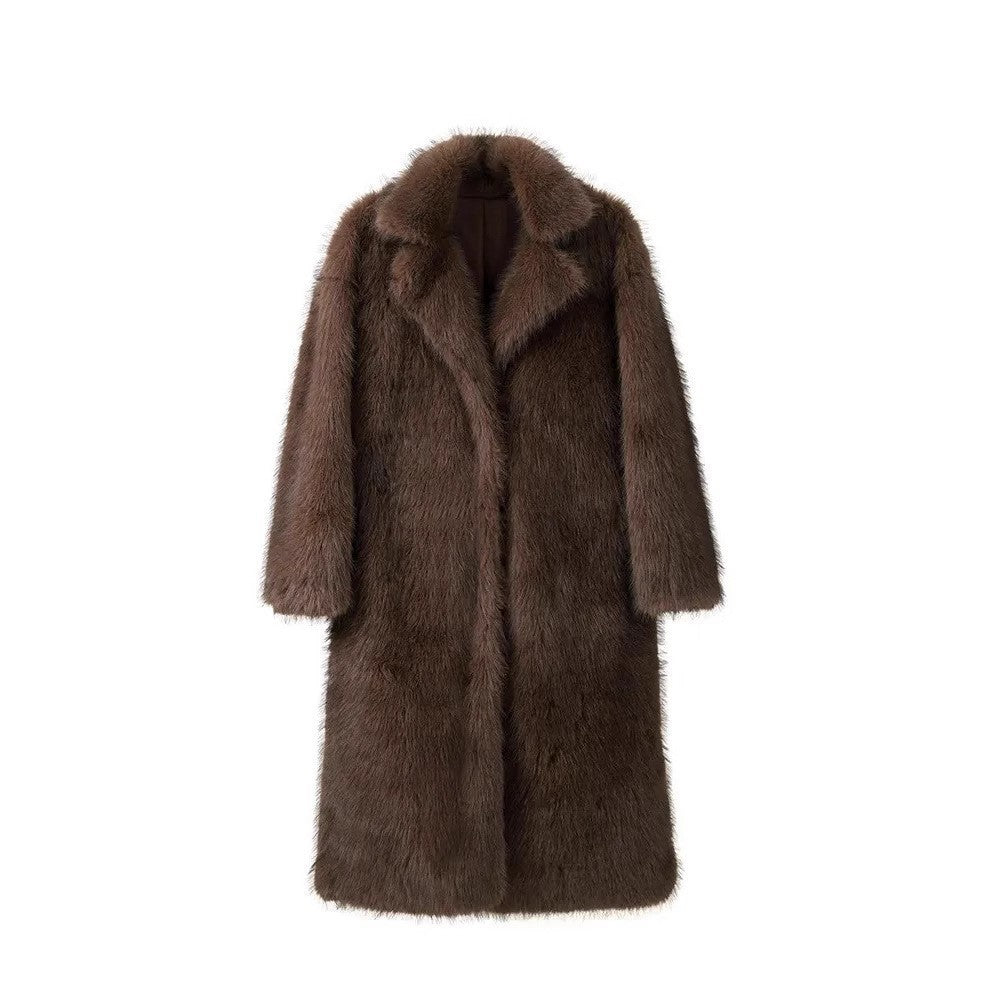 Lilly Fluffy Faux Fur Coat