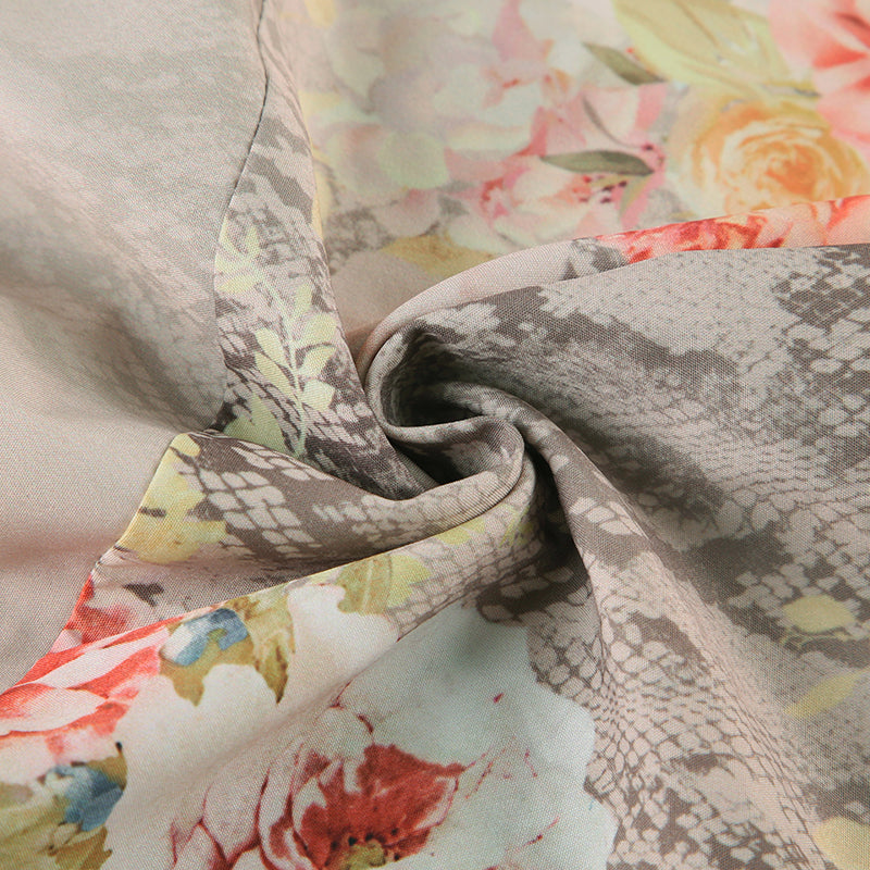 Elodie Lace-Trim Floral Top