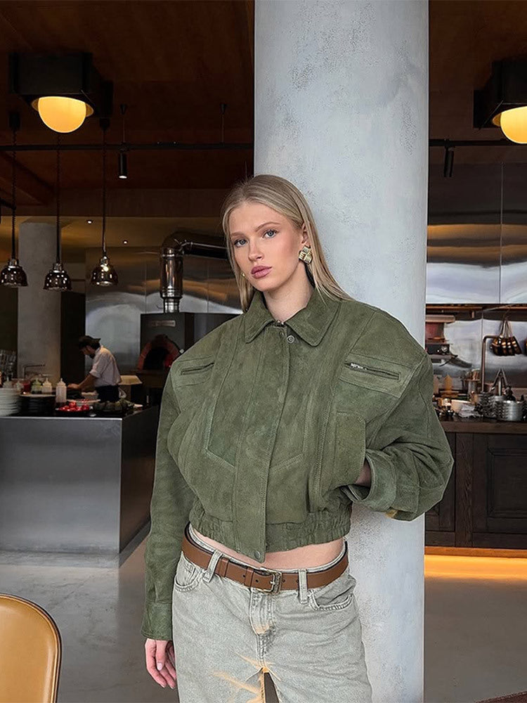 Anaiyah Biker Cropped Jacket
