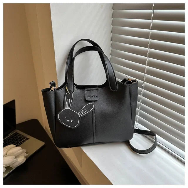 New Streetwear Fashion Vintage Handbags Office Lady Chic Elegant Shoulder Bag Casual Soft Leathers Women Crossbody Bags Y2k