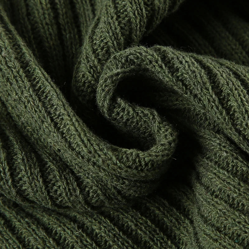 Casual Striped Knitted Sweater Basic V-Neck Long Sleeve Pullovers Women Autumn Winter Fashion Streetwear Ladies