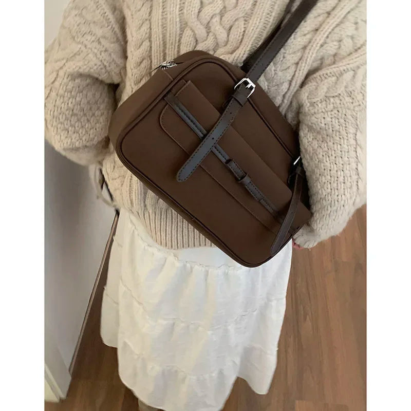 Korean Niche Underarm Bag for Women Autumn Winter New Retro Handbag Large Capacity Commuting Bags