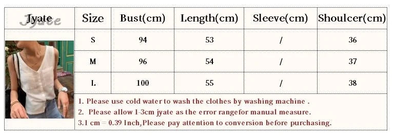 Casual Women Thin Cotton Summer Vest 2024 New V-neck Pocket Single Breasted Office Lady Tank Beige Black Fashion Sleeveless Top