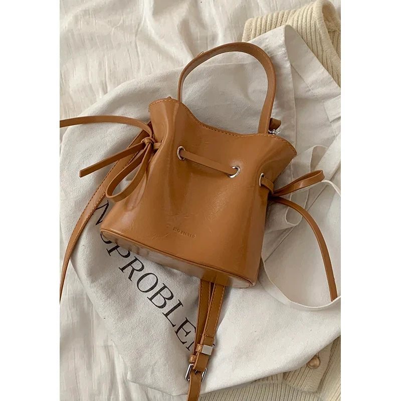 Summer Crossbody Women Fashion Korean Bucket Bag Multi Functional Handheld Small Carrying Bags