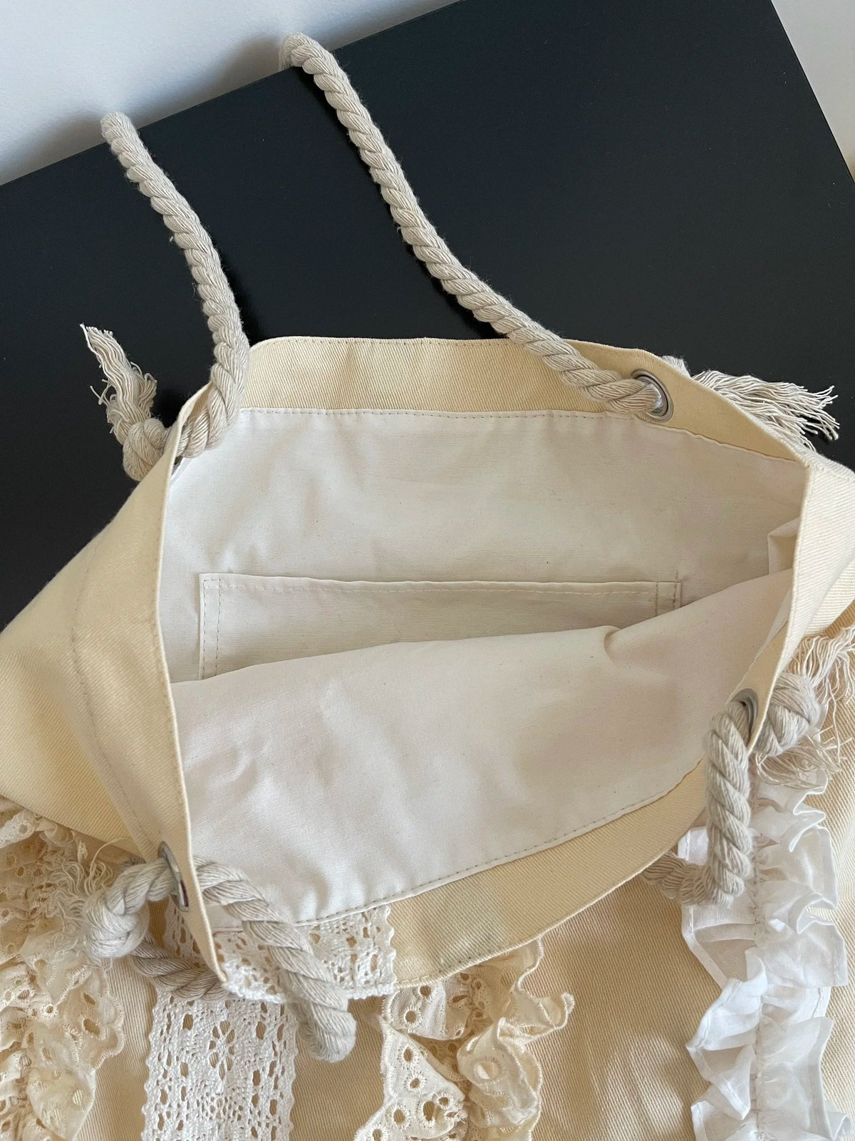 Luxury Design Japanese Kawaii Tote Bag Vintage Sweet Patchwork Cute Handbags Y2k Aesthetic Women All Match Shoulder Underarm