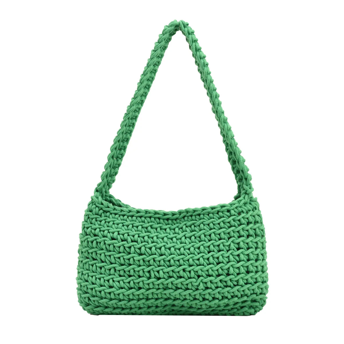 Fashion Versatile Shoulder Bag for Women Handmade Woven Women's Bag with Large Capacity Underarm Bag for Women