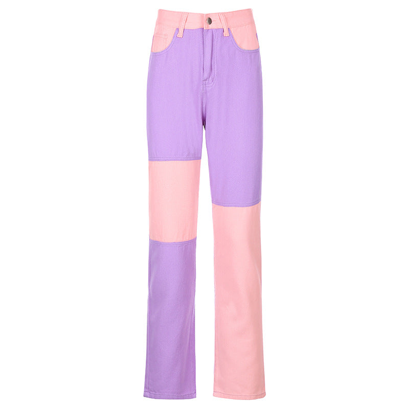 Fashion Patchwork Harajuku Aesthetic Pants