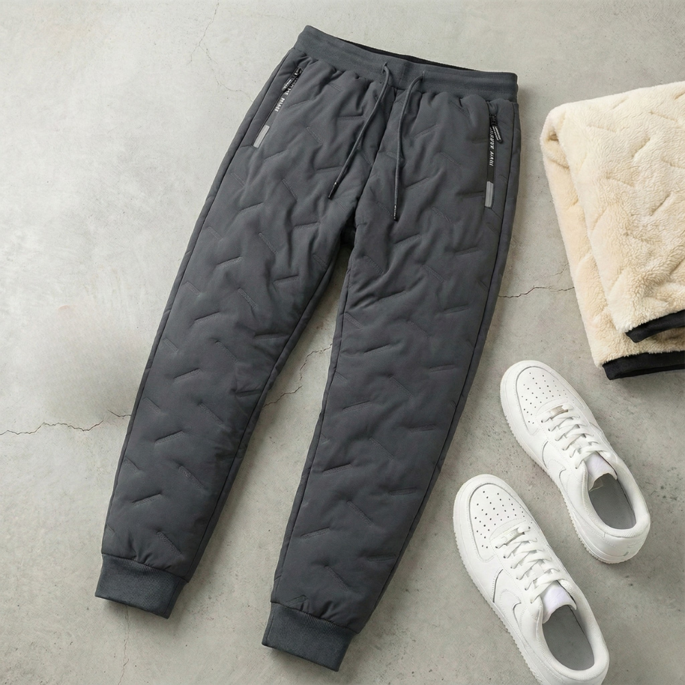 Unisex Fleece-Lined Winter Joggers