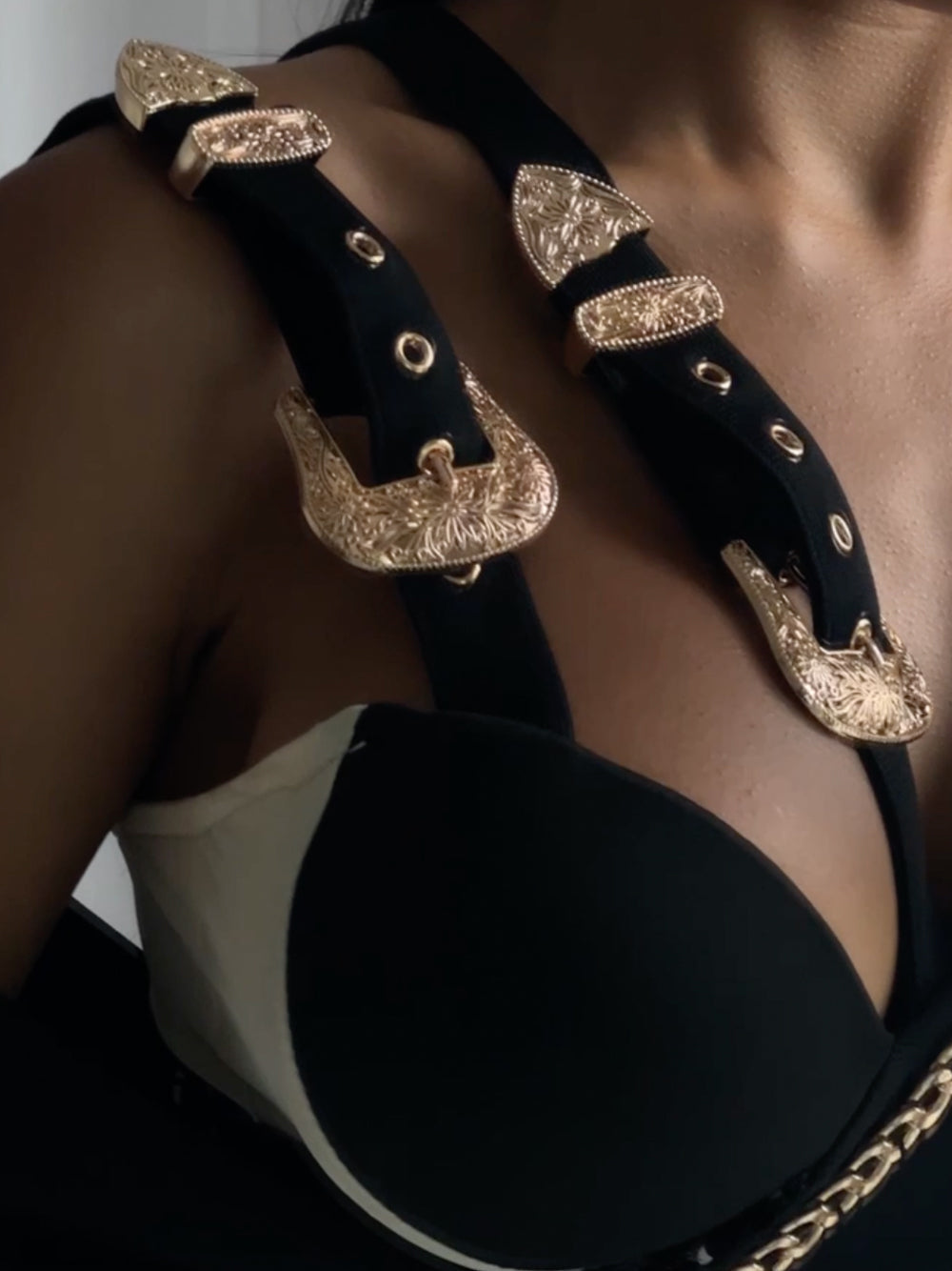 One Shoulder Embroidered Bandage Bodycon Midi Dress