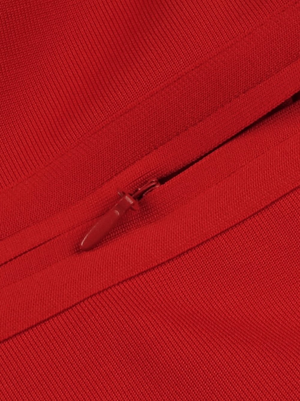 Red One Shoulder Ruched Cutout Side Slit Satin Maxi Dress