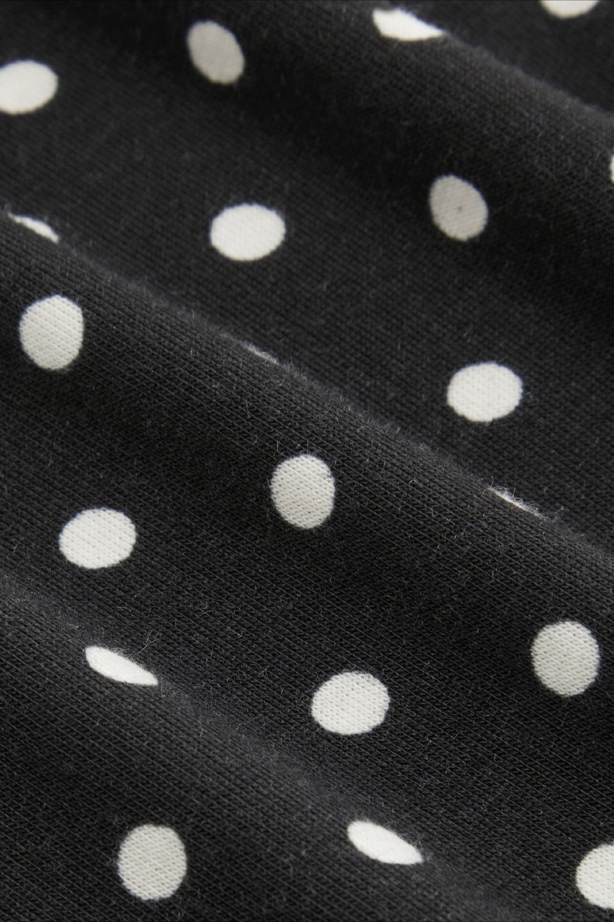 Polka Dot Low Back Slim Fit Short Sleeve Tank Top