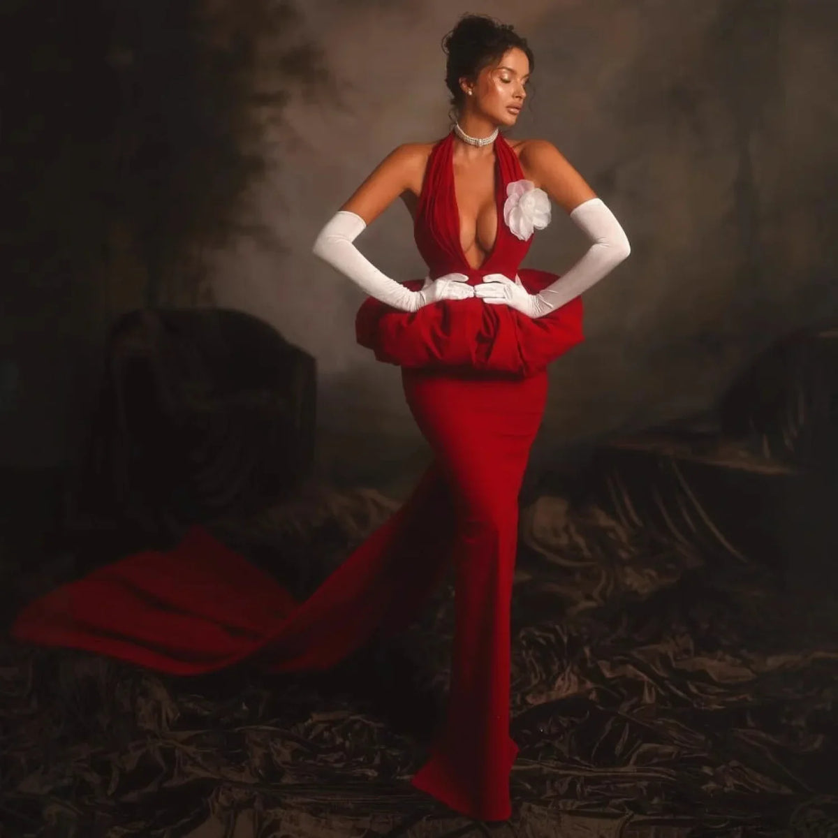 High-End Sexy Bandage Prom Dress for Party
