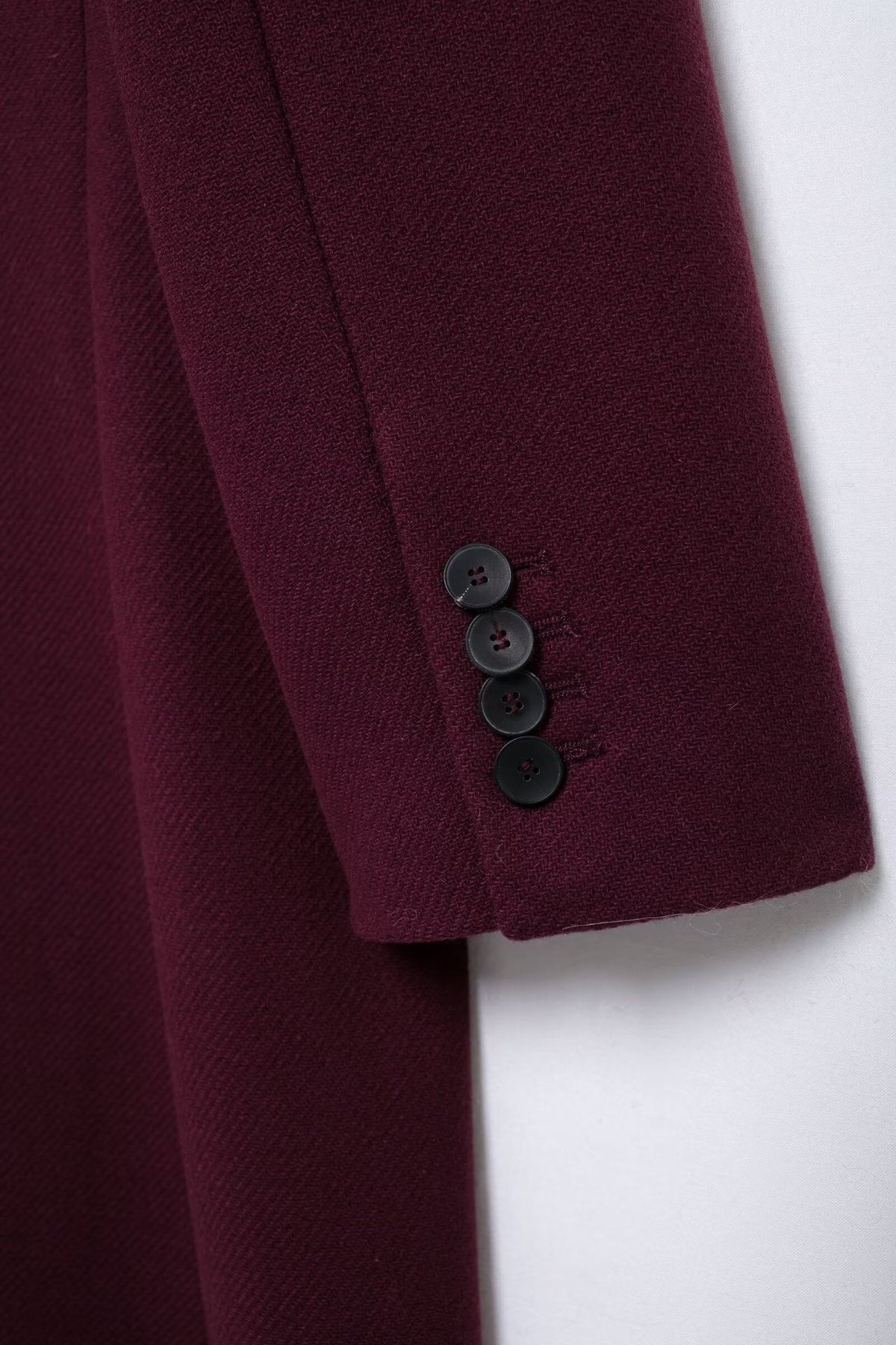 Heavenleigh Wine Red Long Coat