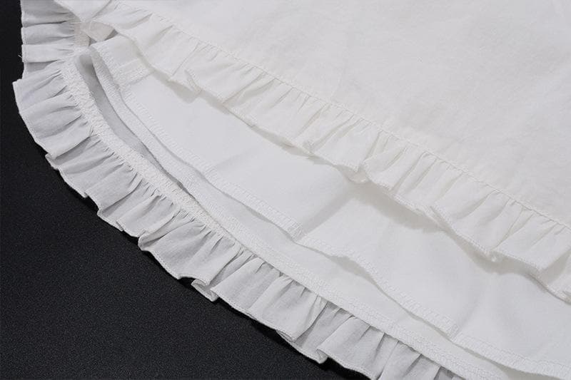 Square Neck Button Front Smocked Ruffle Tiered Milkmaid Maxi Dress