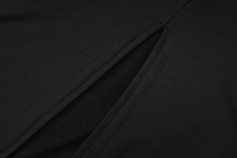 Mock Neck Long Sleeve Diagonal Mesh Panel Bodycon Maxi Dress