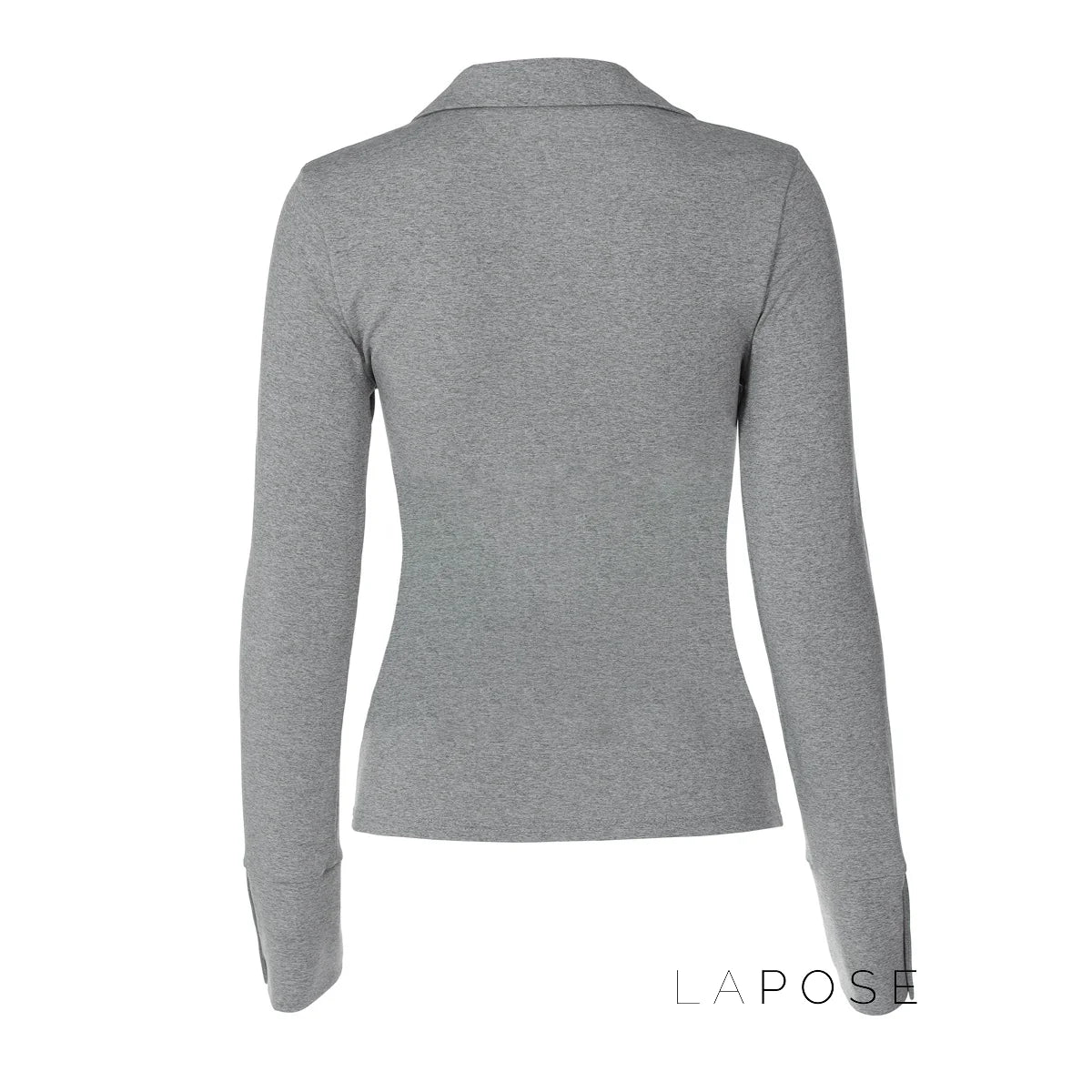 Aniylah Ribbed Collared Button Top