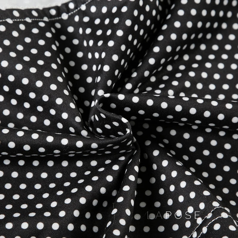 Annalie Polka Dot Short Set