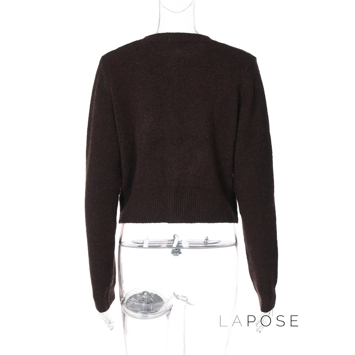 Jennah Coffee Knit Cardigan