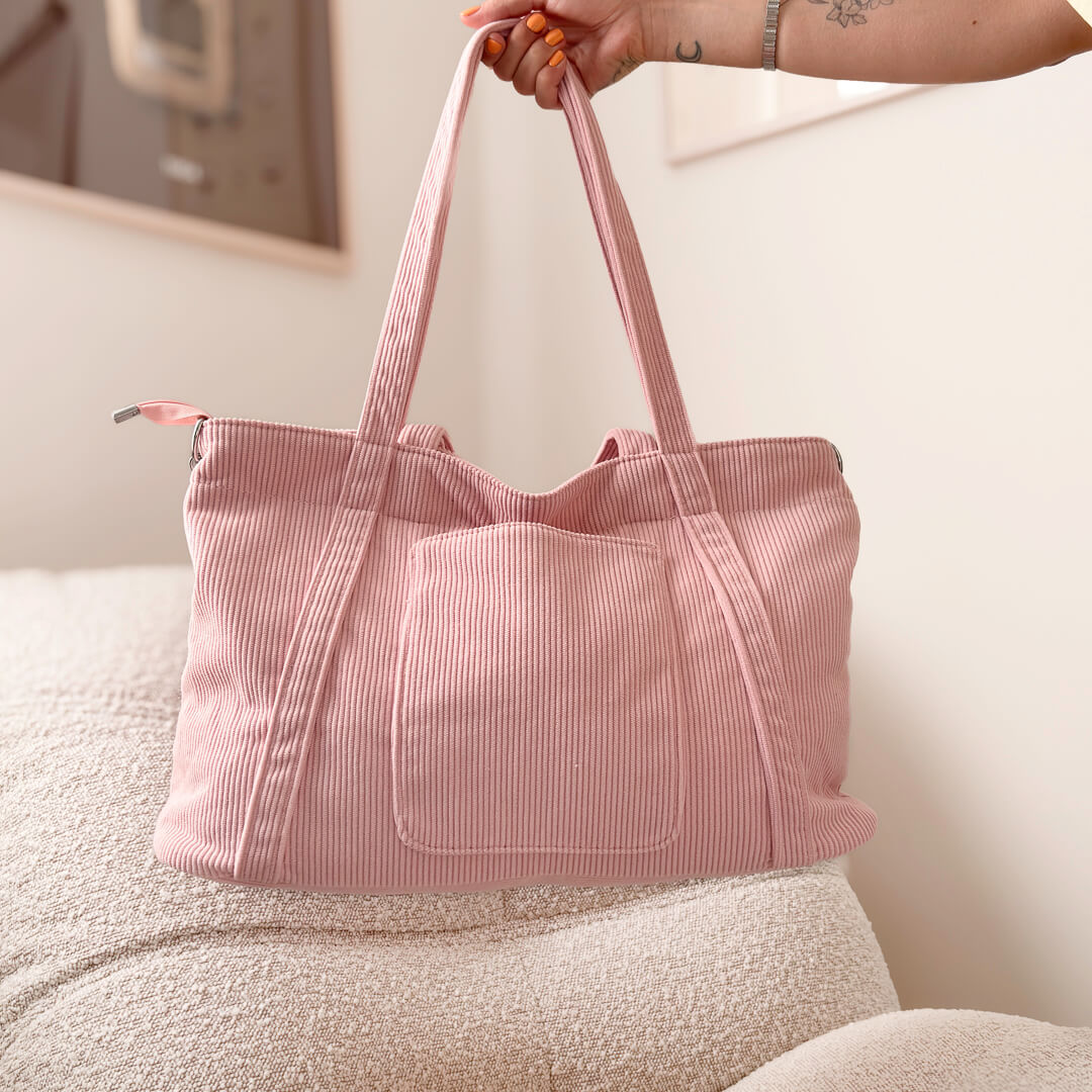Rosie Corduroy Tote Bag