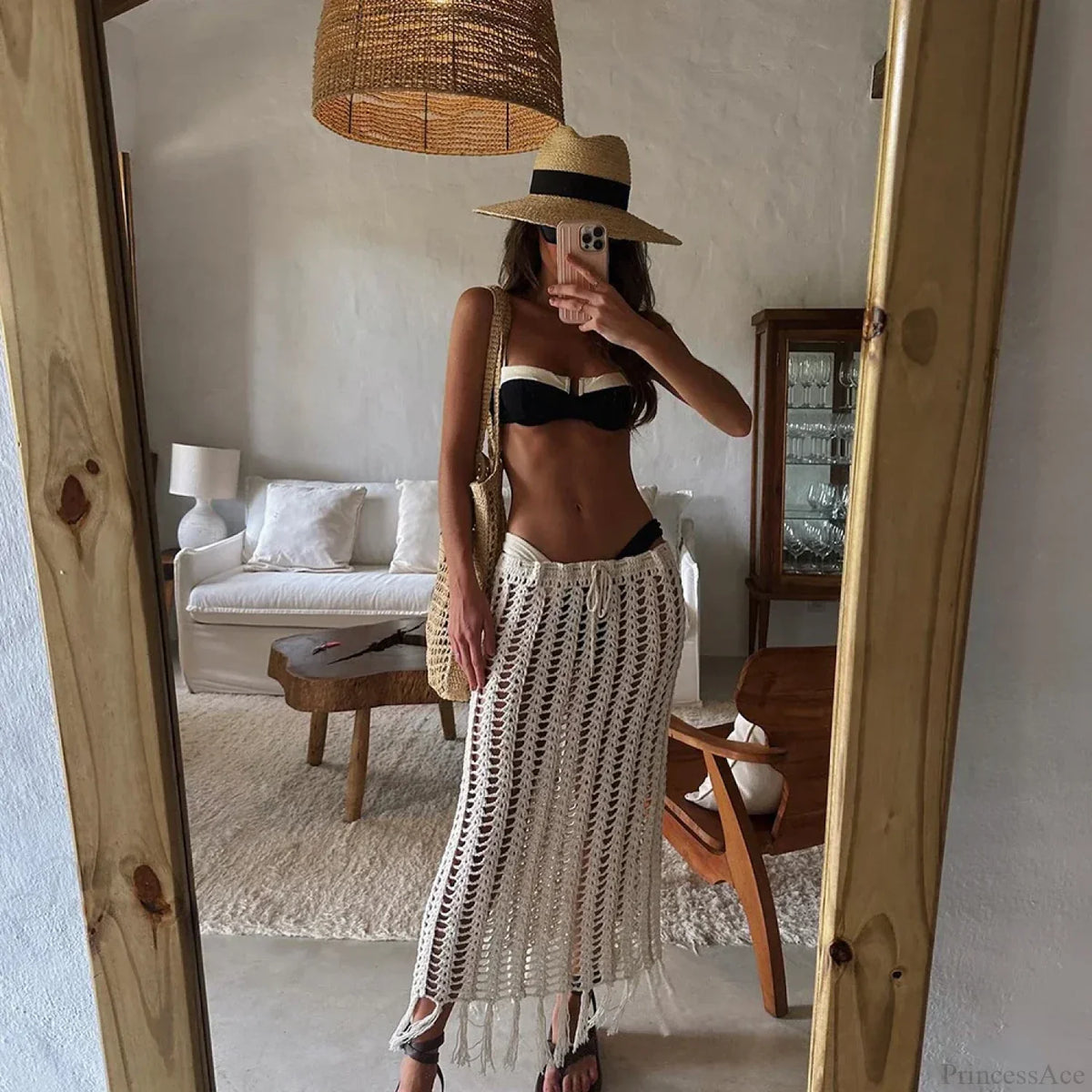 Solid Push Up Micro Bikini Set