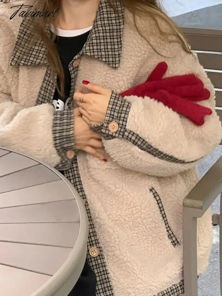 Coat Women Winter Jacket Korean Fashion Casual Vintage Thick Solid Coat Jackets for Women Outerwear & Coats Clothes Women