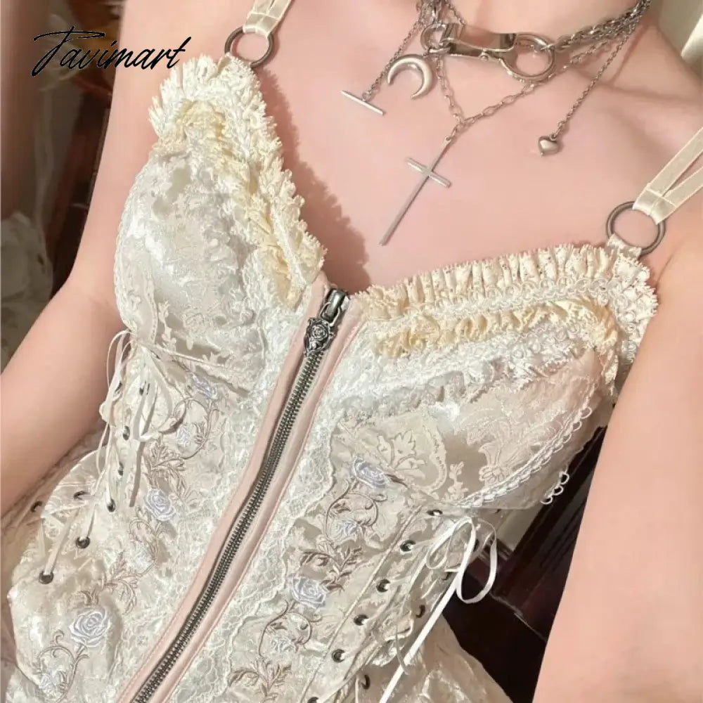 Sweet Elegant Lady Suspender Dress Women's Season Cake Skirt
