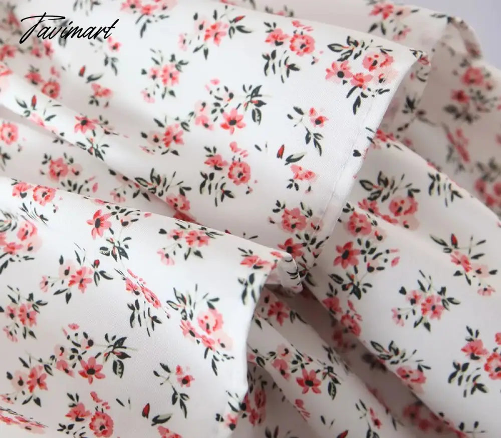 Women Tie Shoulder Tiered Mini Cami Dress In Vintage Floral
