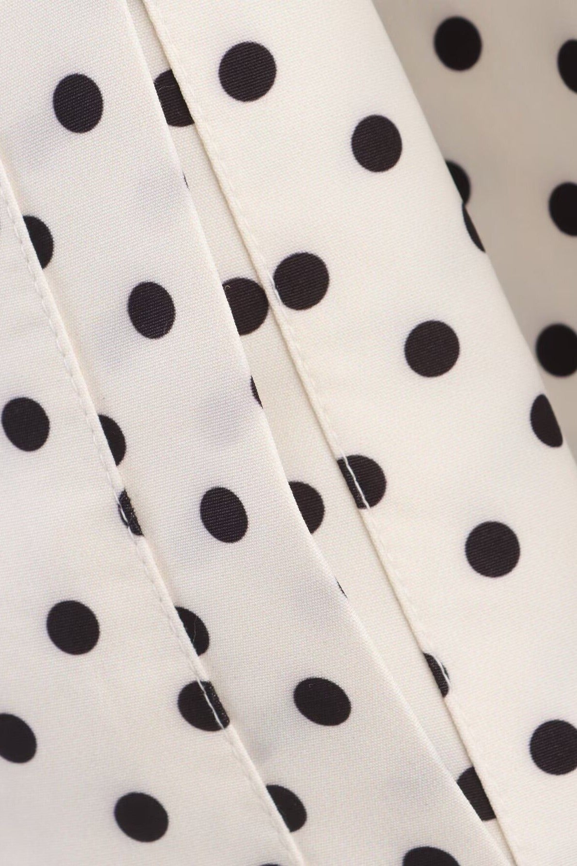 Polka Dot Jacket Shorts Two Piece Set