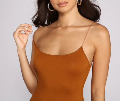 Classic Chic Scoop Charming Neck Knit Mini Dress