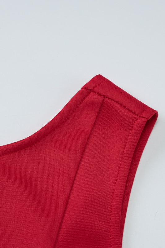 Sleeveless Backless Bodycon Dress