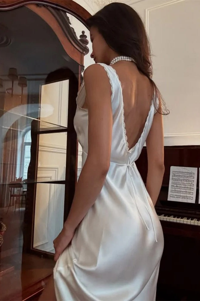 Sleeveless Lace Bodycon Maxi Dress