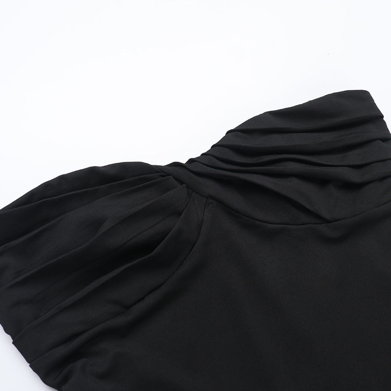 Strapless Sweetheart Twist Knot Ruched Mermaid Bandage Maxi Gown