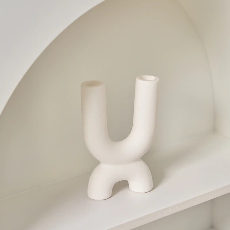 Nordic Ceramic Candle Holder
