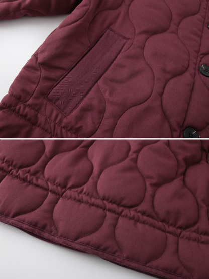 Declan Quilted Drawstring Jacket