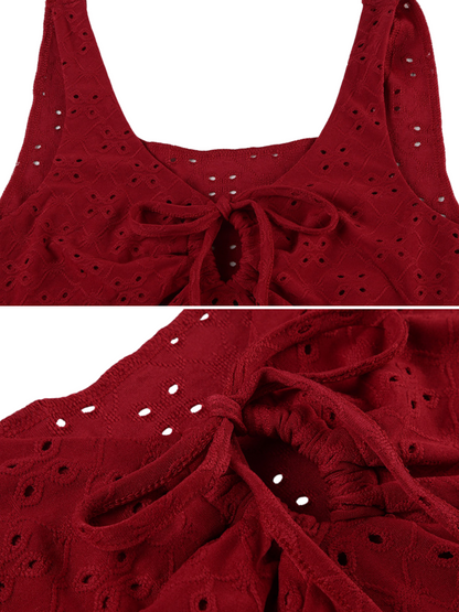 Maison Lace-Up Tank Top