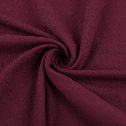 Cowl Neck Buckle Strap Ruched Bodycon Maxi Dress