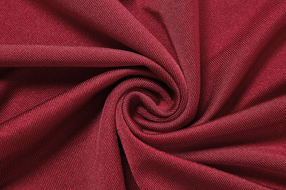 Deep V-Neck Long Sleeve Side Cutout Rosette Waist Ruched Maxi Dress