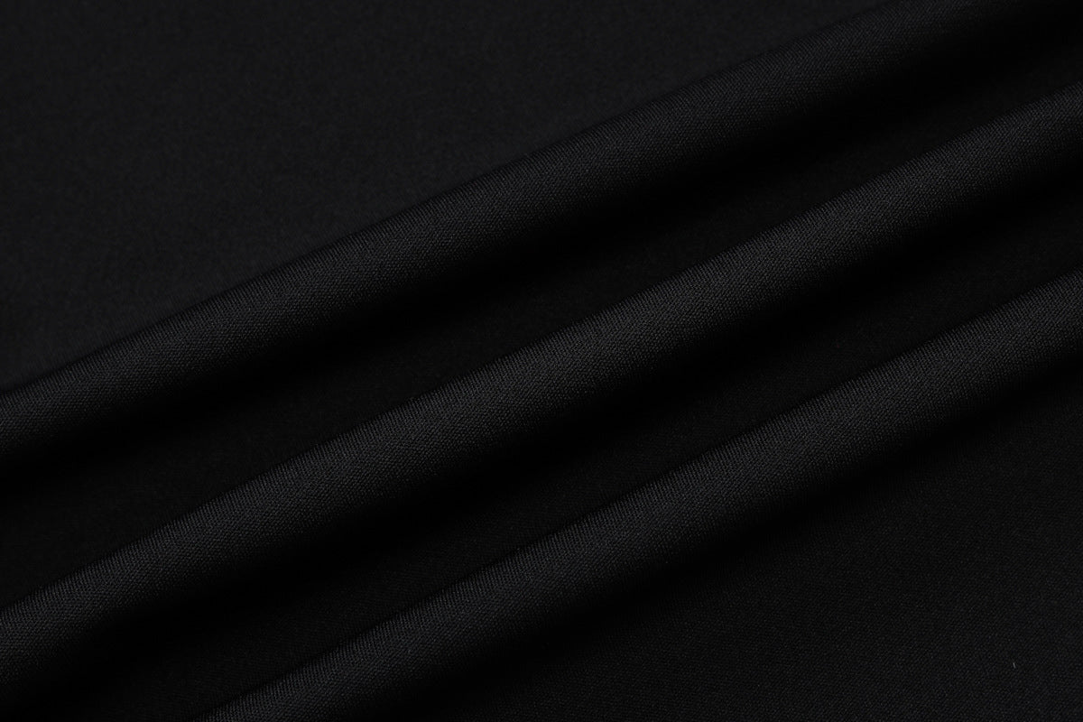 Strapless Contrast Bust Panel A Line Mini Dress