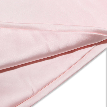 Strapless Ruched Satin Handkerchief Hem Mini Dress