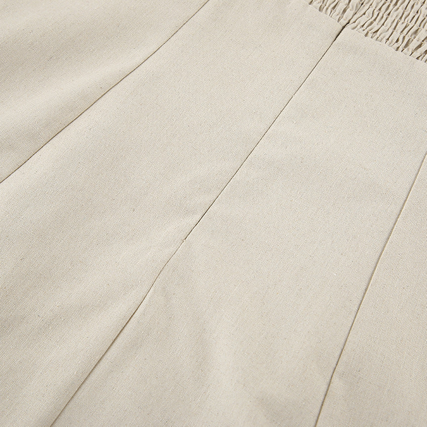 Strapless Woven Texture Floor Length Column Maxi Dress
