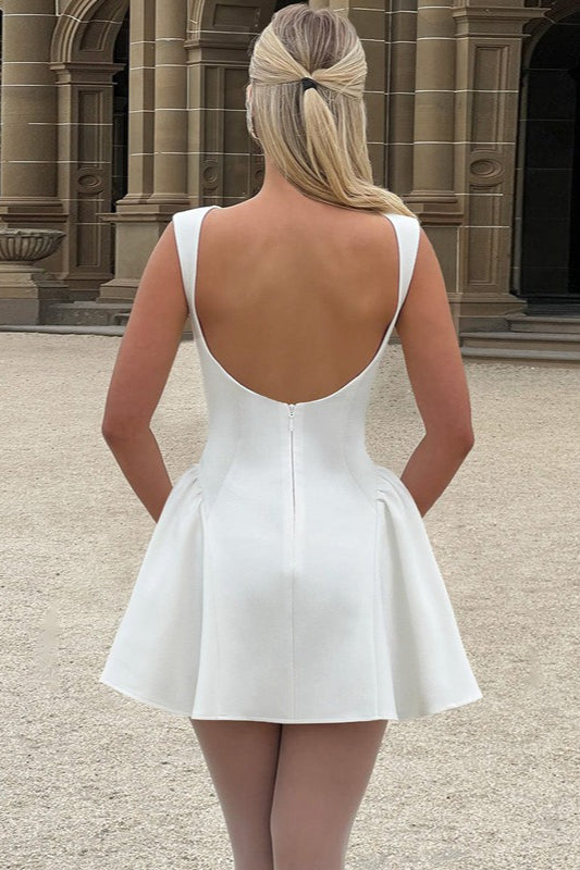 Sleeveless Backless Bodycon Dress