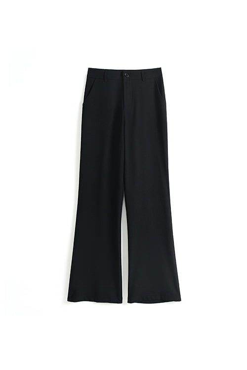 High Waist Bell Bottom Suit Pants